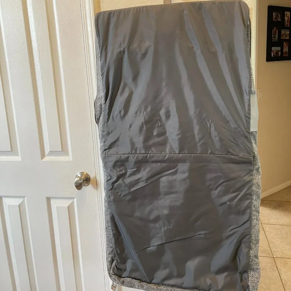 Samsonite tweed folding garment bag